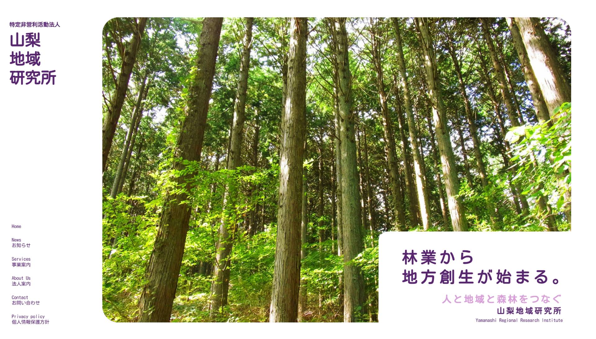 山梨地域研究所のロゴ